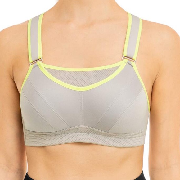 Racerback Sports Bra Wide Straps Sz 42D - Picture 1 of 6